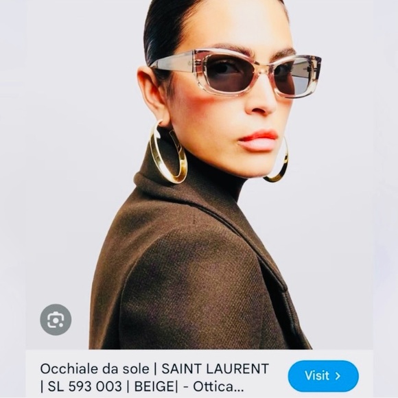 Yves Saint Laurent Women's Sunglasses Authentic - Picture 16 of 17